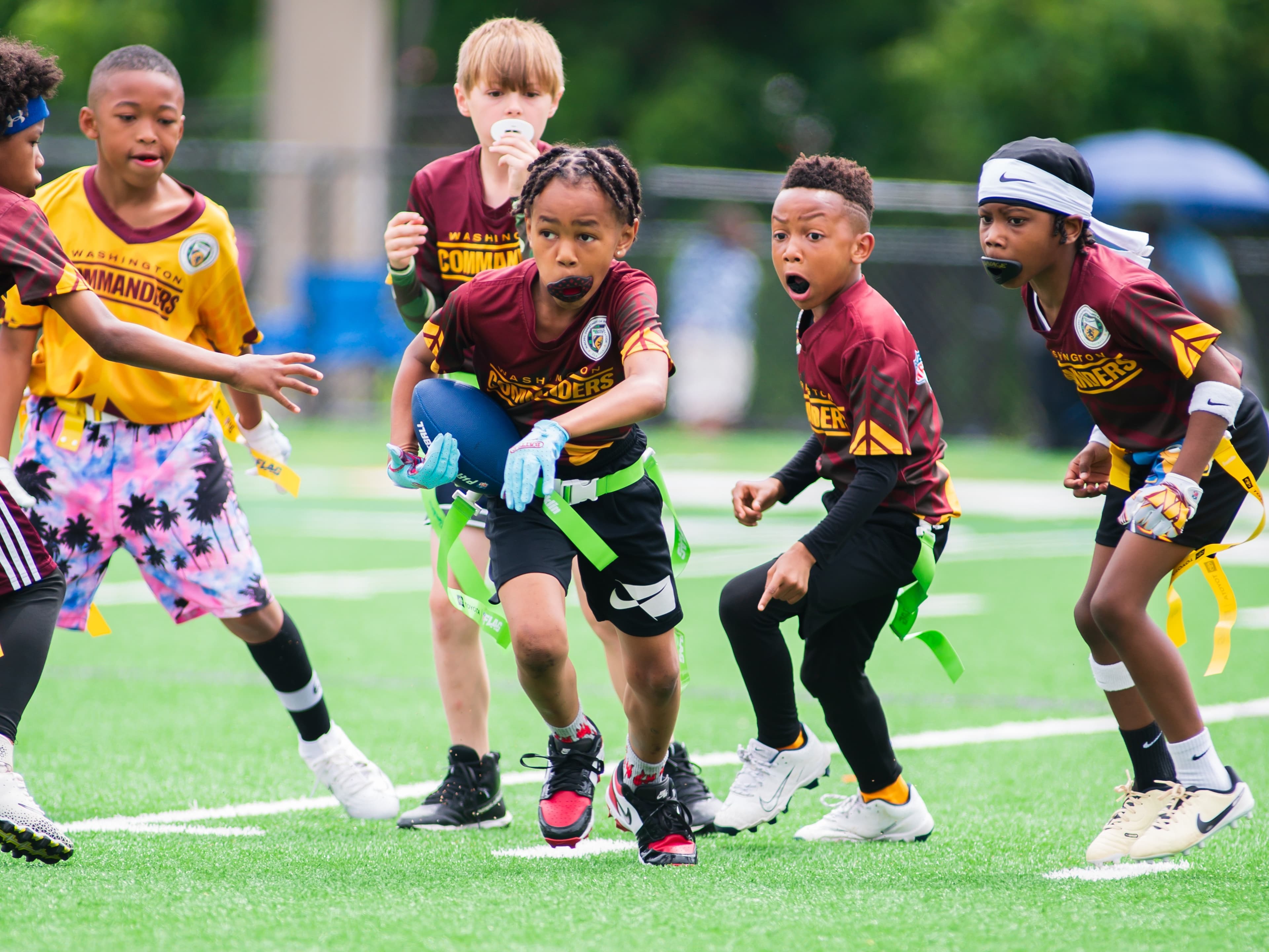 Commanders Flag Football- Prince George County - COED league photo 1