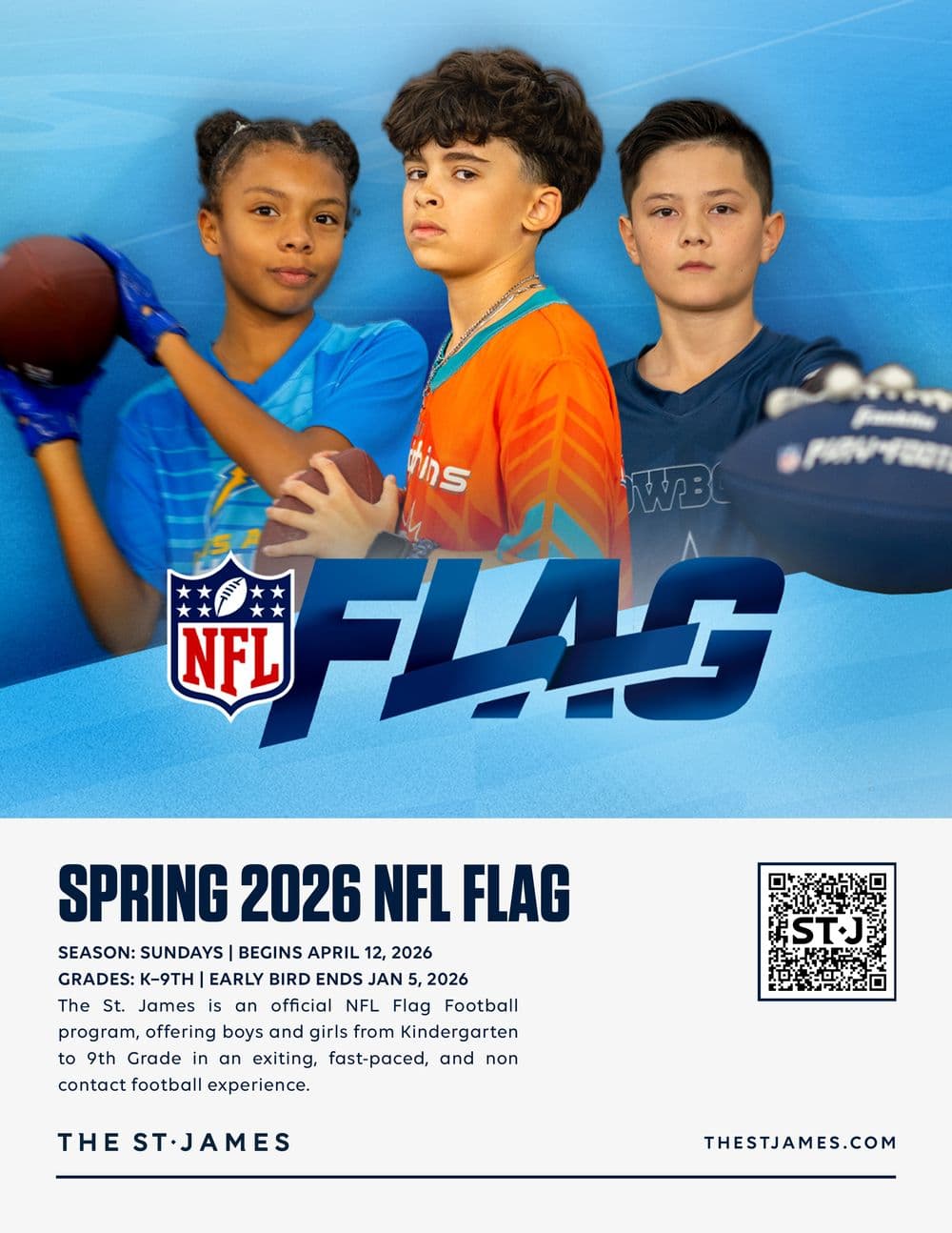 The St. James NFL Flag Football League league photo 2