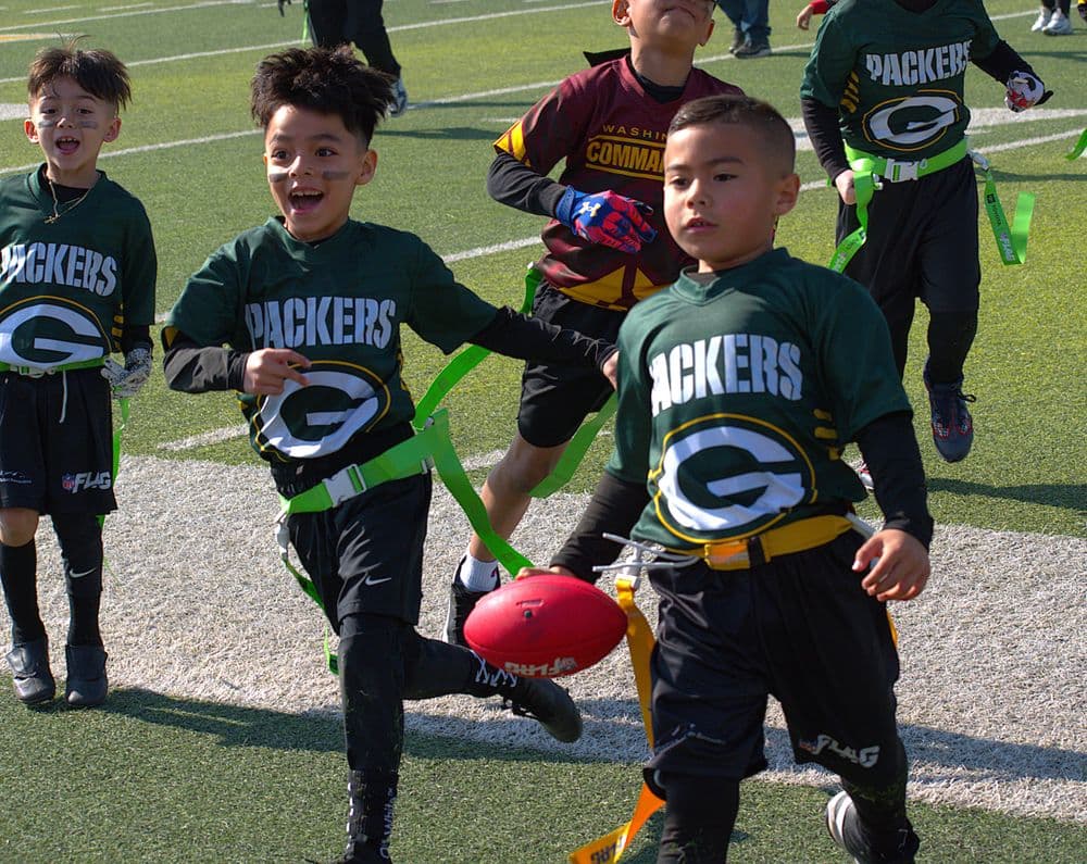 Ball By Faith NFL Flag San bernardino league photo 2