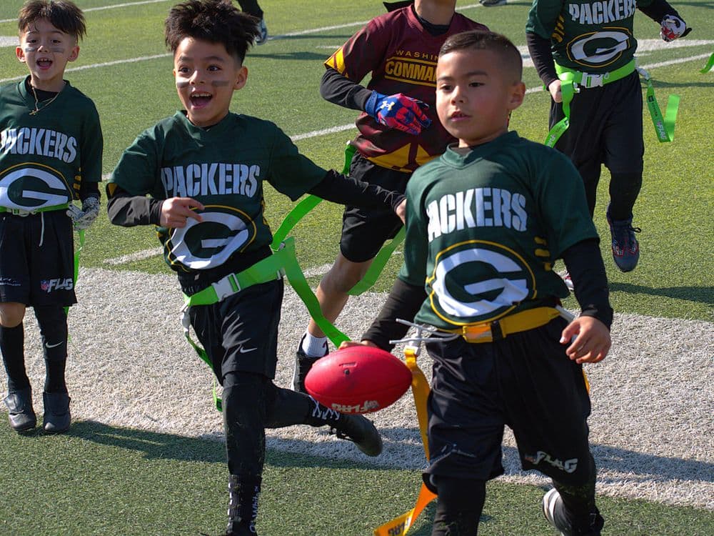 Ball By Faith NFL Flag San bernardino league photo 1