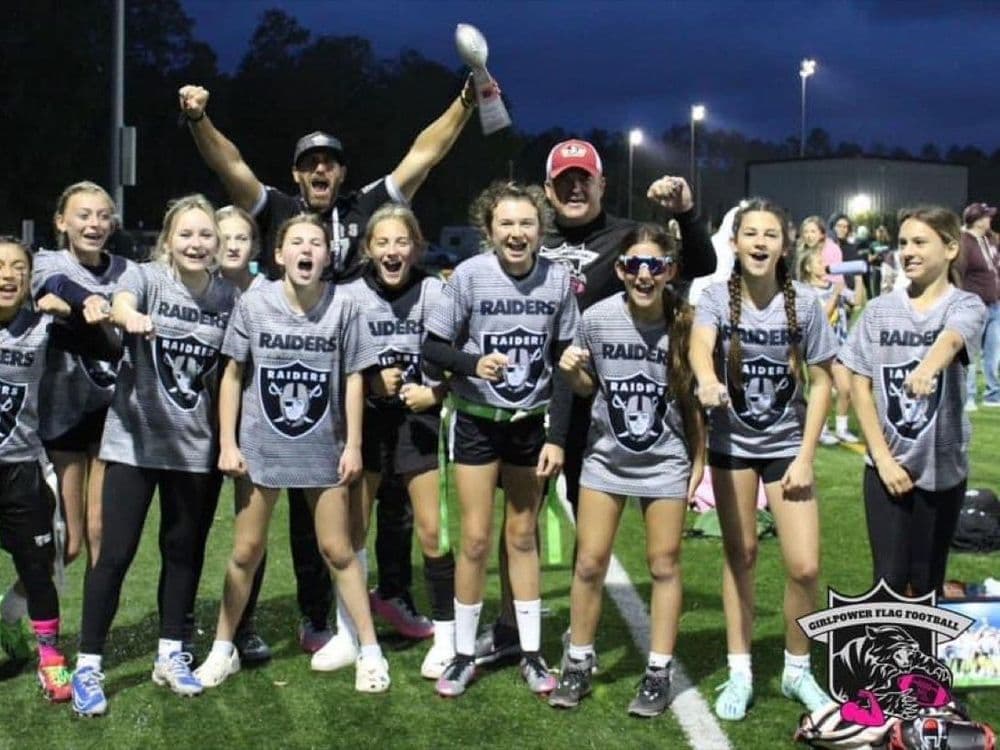 Girl Power Flag Football Atlanta league photo