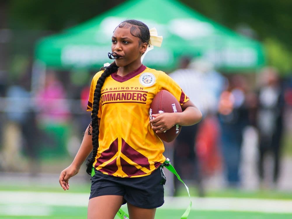 Commanders Flag Football- Prince George County - GIRLS ONLY league players