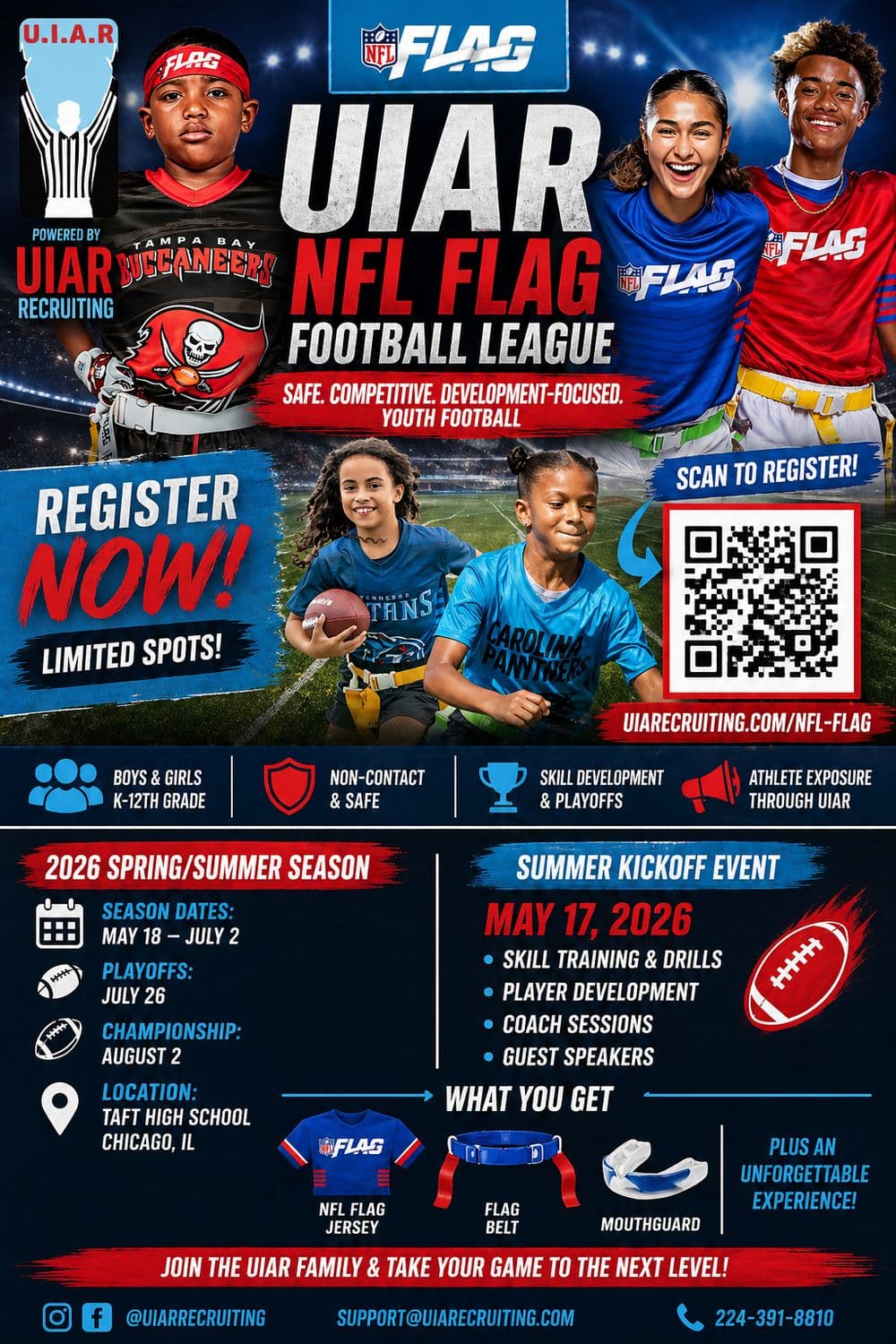 UIAR NFL Flag league photo 2