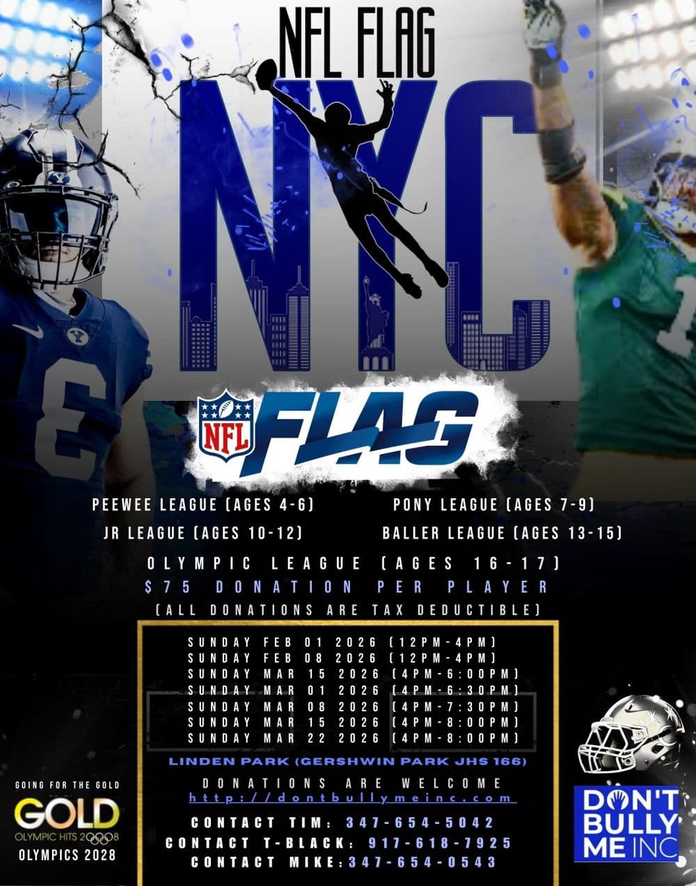 NFL FLAG NYC league photo 2